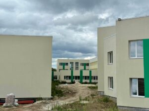 Школа у Сокільниках — будівельні роботи 1