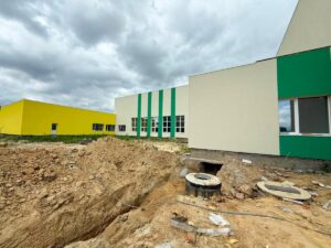 Школа у Сокільниках — будівельні роботи 4