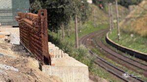 Гідромолот під час робіт