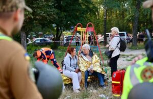 Робота рятувальників на місці