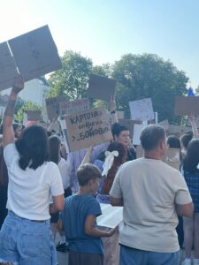Мітинг у Львові — фото: Олег Довганик, Четверта студія